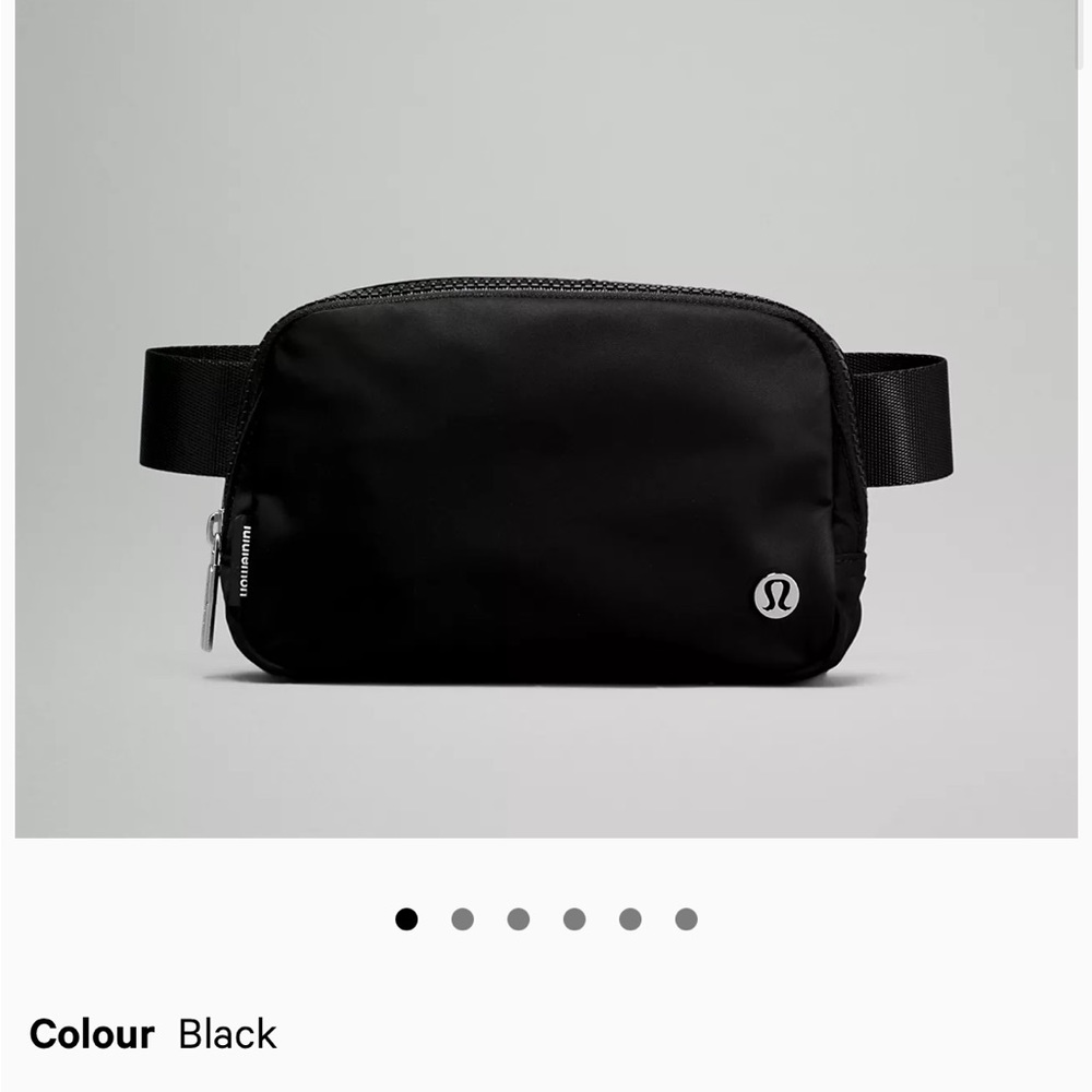 Lululemon Unopened plastic/NWT Black Everywhere Belt Bag